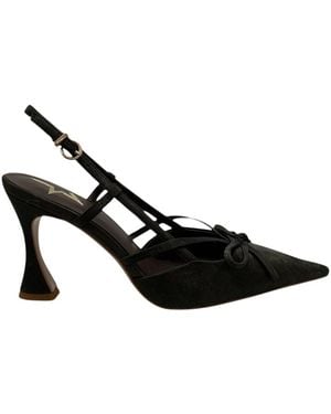Marc Ellis Court Shoes - Black