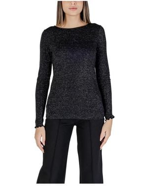 Street One Round-Neck Knitwear - Black