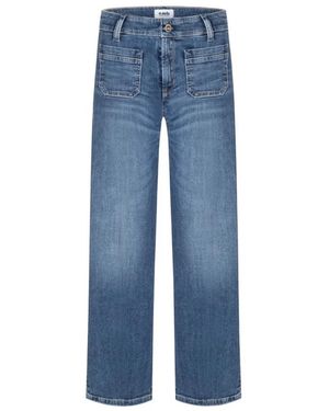 Cambio Cropped Jeans - Blue