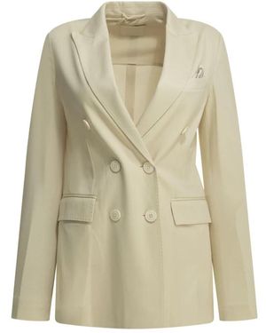 Circolo 1901 Zweireihiger Blazer - Natur