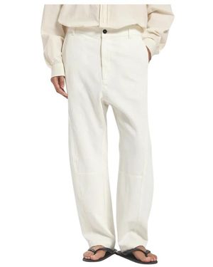 Barena Wide Trousers - Neutro