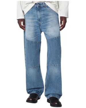 Our Legacy Jeans ,Blauw ,Katoen Third Cut Straight Jeans