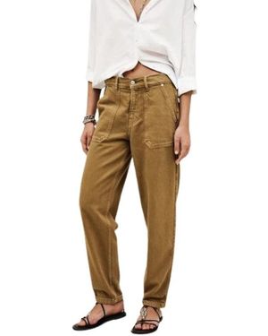 Ba&sh Cali Carrot Broek - Naturel
