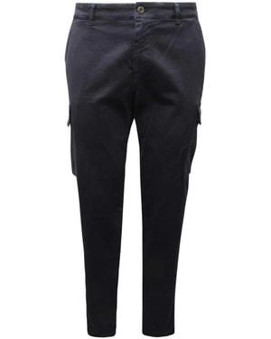 Mason's Slim-Fit Trousers - Blue