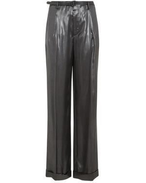 Ralph Lauren Wide Trousers - Grigio
