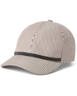 Brunello Cucinelli Caps - Grey