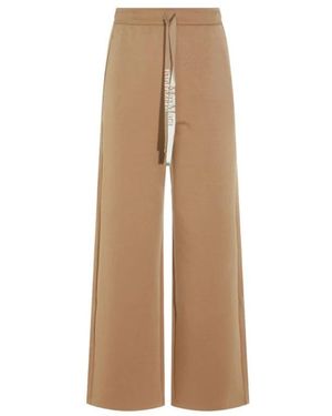 Max Mara Weite Hosen - Natur