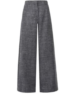 Alysi Wide Trousers - Gris