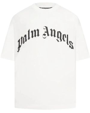 Palm Angels T-Shirts - Wit
