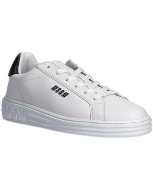 MSGM Leren Sneakers - Wit
