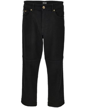 Versace Jeans Couture Straight Jeans - Negro