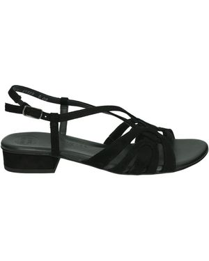 Paul Green High Heel Sandals - Zwart