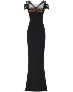 Nensi Dojaka Gowns - Black