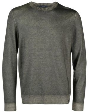 Fay Round-Neck Knitwear - Gris