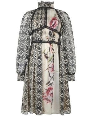 Alberta Ferretti Short Dresses - Grey