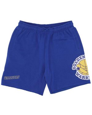 Mitchell & Ness Casual Shorts - Bleu