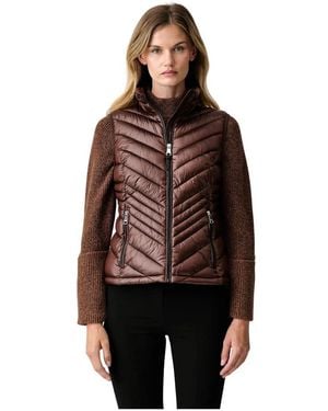 DKNY Gewatteerd Vest - Bruin