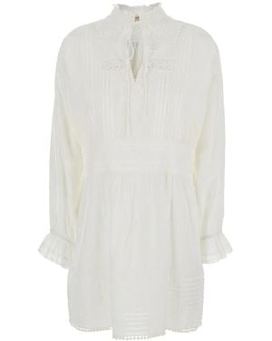 Twinset Short Dresses - Bianco