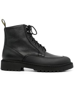 Doucal's Lace-Up Boots - Nero