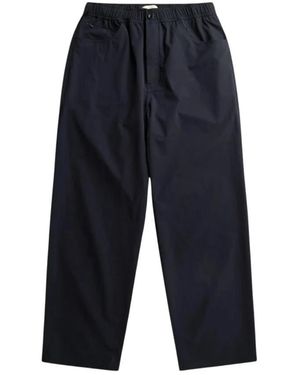 Norse Projects Wide Trousers - Azul