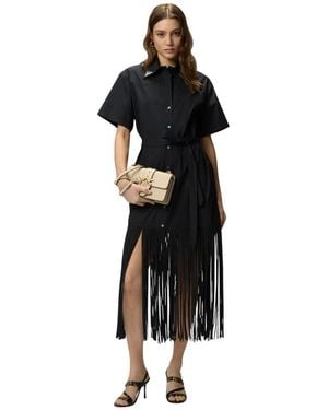 Pinko Shirt Dresses - Black