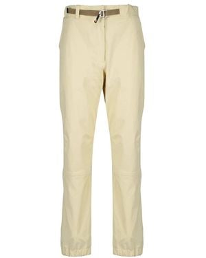 Moncler Straight Trousers - Natural