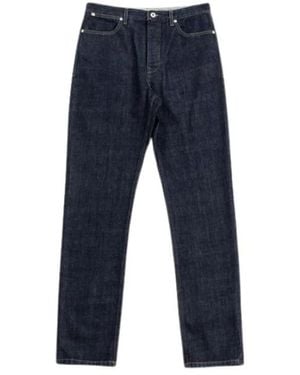 Jil Sander Straight Jeans - Bleu