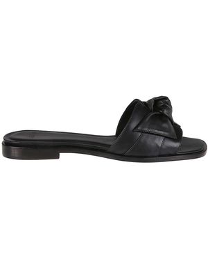 Alexandre Birman Sliders - Black