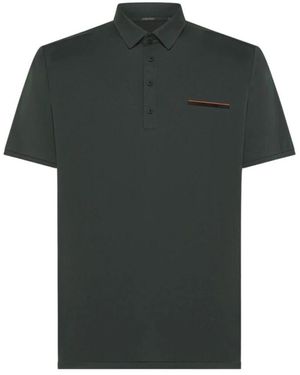 Rrd Polo-Shirt Mit Oxford-Tasche - Grün