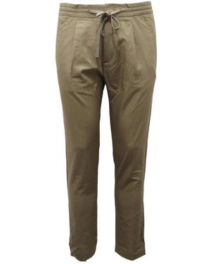 Paolo Pecora Slim-Fit Trousers - Green