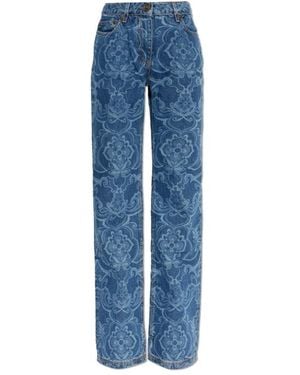 Etro Straight Jeans - Blue