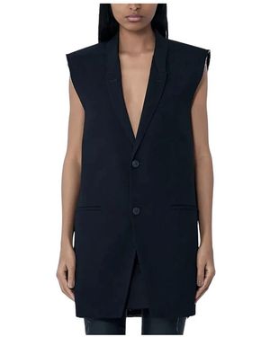 Rick Owens Concordian Jacket - Blauw