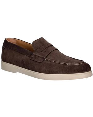 Baldinini Wildleder Penny Loafers - Braun