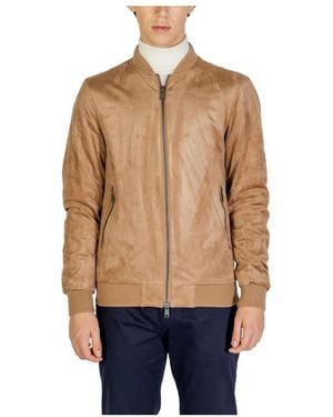 Gianni Lupo Bomber Jackets - Natural