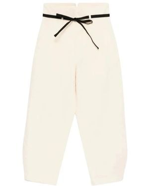 Barena Cropped Pants - Natural