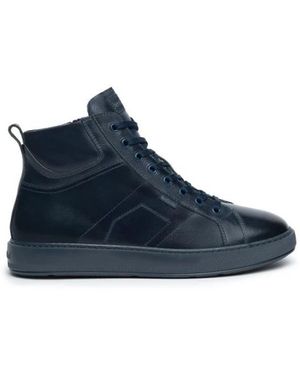 Nero Giardini Lace-Up Boots - Blue