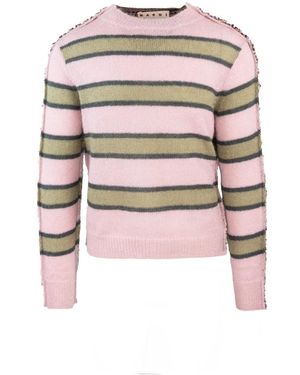 Marni Round-Neck Knitwear - Multicolore