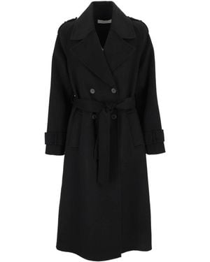 Kaos Trench Coats - Negro