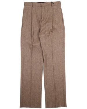 SAULINA Wide Hosen - Braun