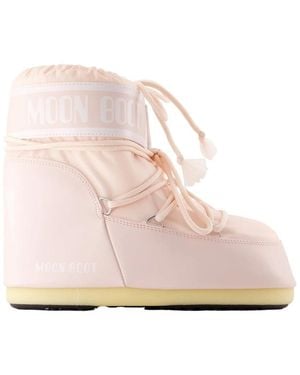 Moon Boot Icon Enkellaarsjes - Roze