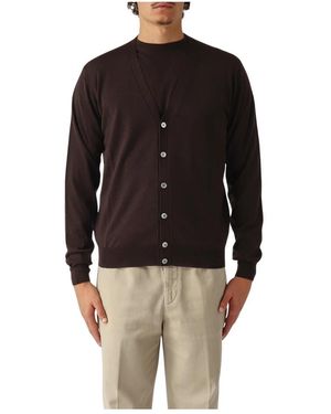 FILIPPO DE LAURENTIIS Cardigans - Zwart