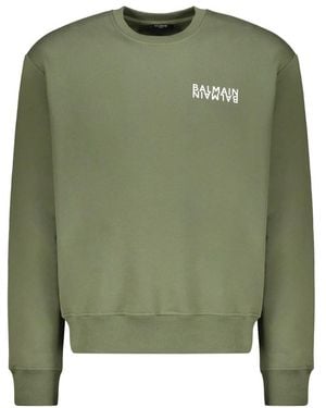 Balmain Sweatshirts - Green