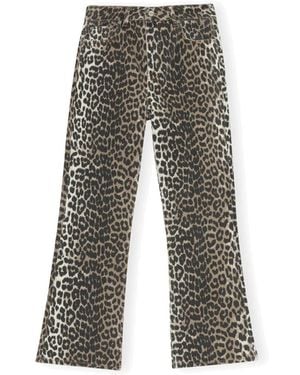 Ganni Wide Trousers - Grey