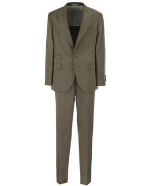 Brunello Cucinelli Single Breasted Suits - Green