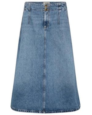 Mos Mosh Denim Skirts - Blue