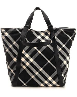 Burberry Shopping Bags - Black