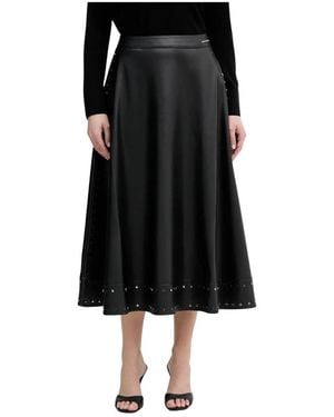 KARL LAGERFELD Midi Skirts - Negro