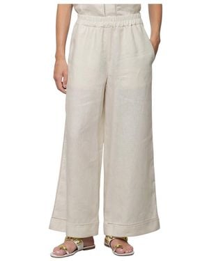 Kaos Wide Trousers - Natural