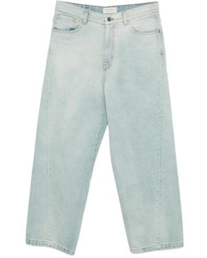 Paura Cropped Jeans - Azul