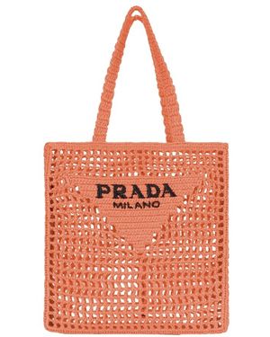 Prada Tote Bags - Rojo